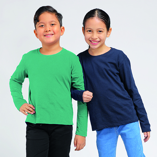 100% Cotton Long Sleeve Round Neck Kids (PK-601)